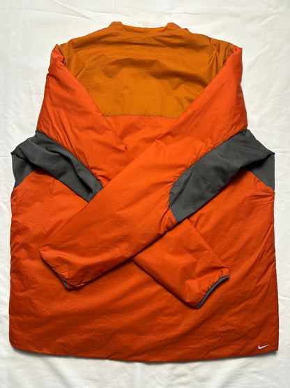 Nike Undercover 2011 Zip Up Solid Orange Insulated Jacket (3XL)