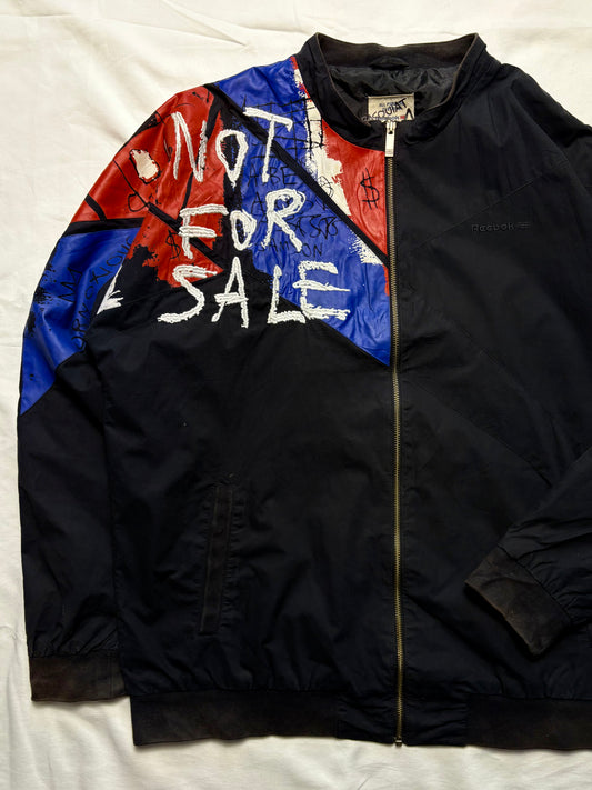 Reebok Jean-Michel Basquiat 2010 Woven Vector Jacket (XL)
