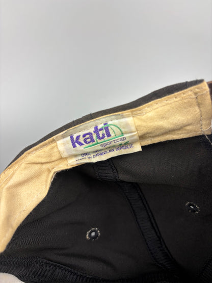 Vintage Texas USA Black Trucker Hat