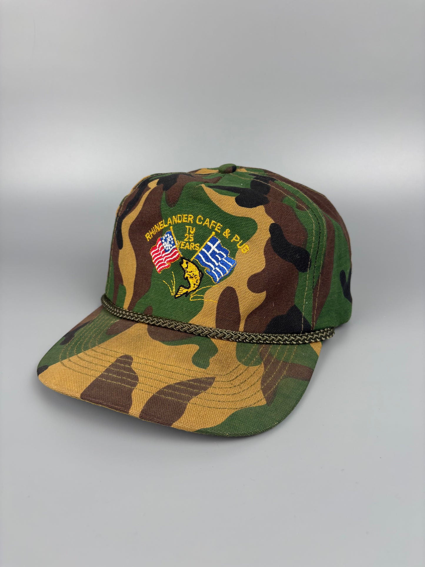 Vintage Flags Camo Trucker Hat