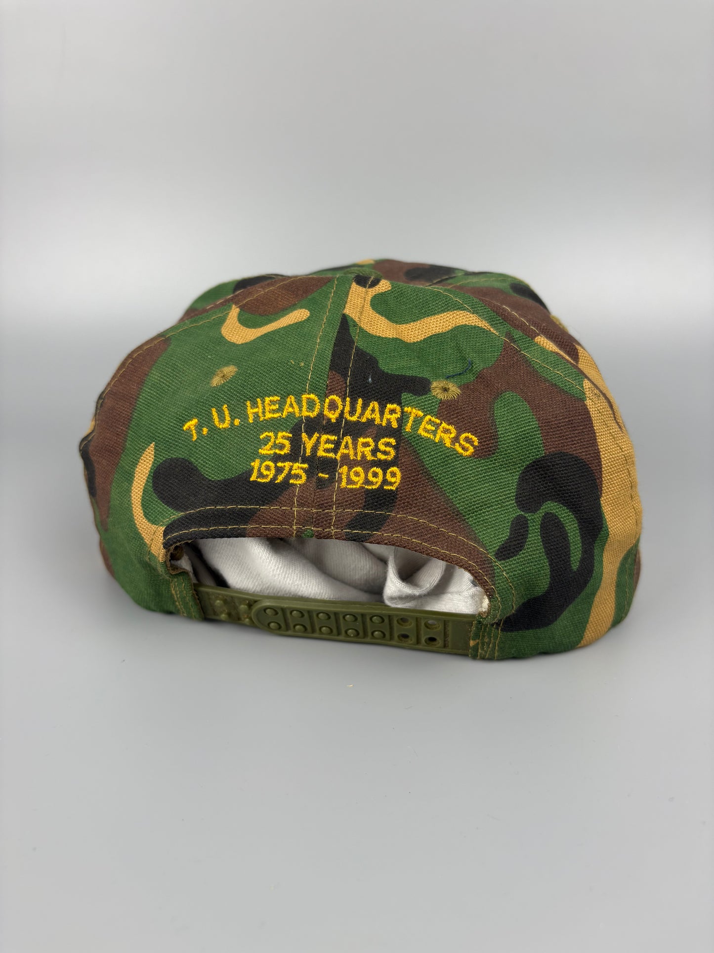 Vintage Flags Camo Trucker Hat