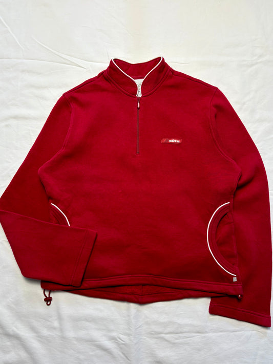 Adidas Active 00s Quarter Zip Top (women's M)