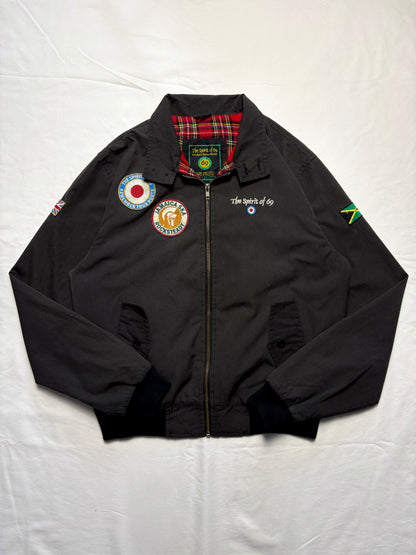 Spirit of '69 Ska Plaid Lined Harrington Jacket (M)