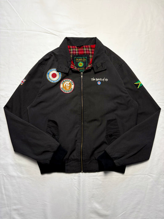 Spirit of '69 Ska Plaid Lined Harrington Jacket (M)