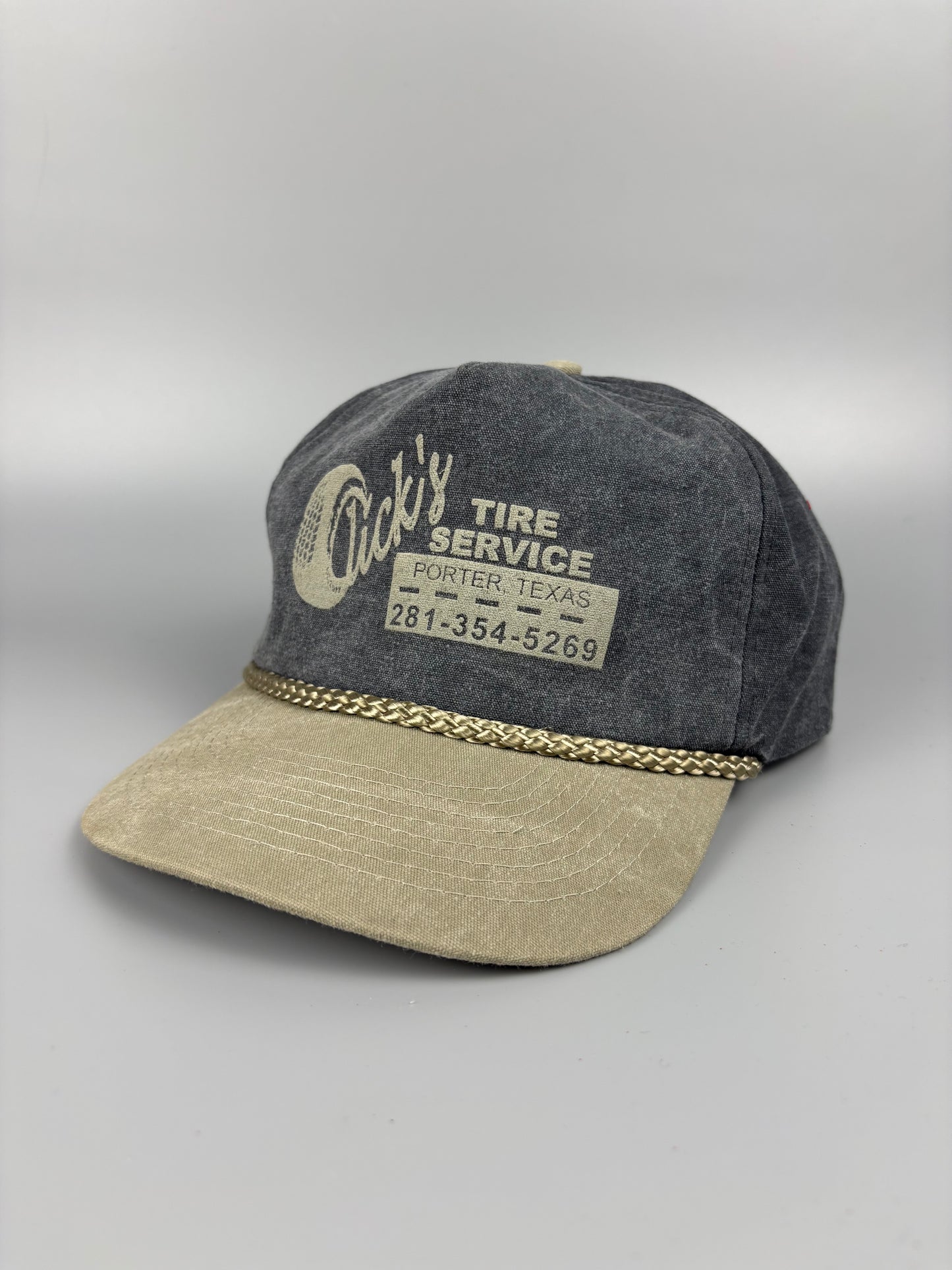Vintage Tire Service Trucker Hat