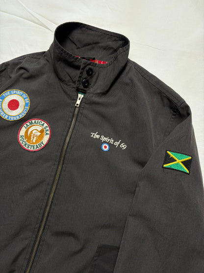 Spirit of '69 Ska Plaid Lined Harrington Jacket (M)