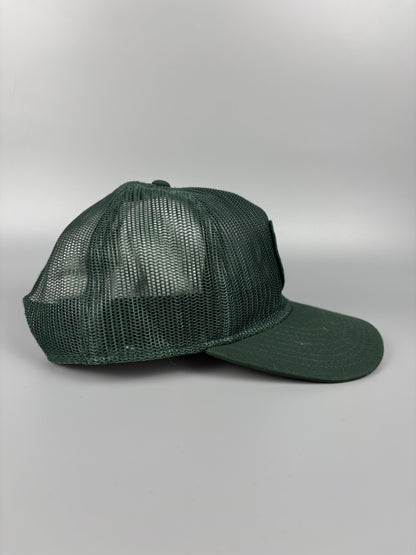 Vintage Workwear Dark Green Trucker Hat