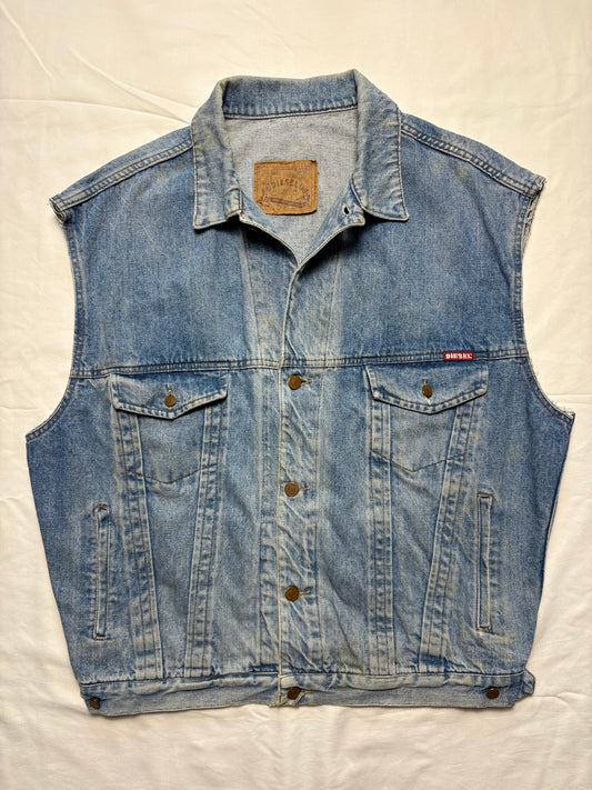 Diesel Industry 90s Cut-off Denim Jacket (XL)