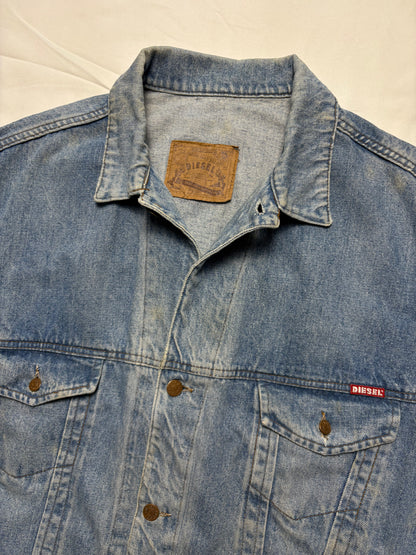 Diesel Industry 90s Cut-off Denim Jacket (XL)