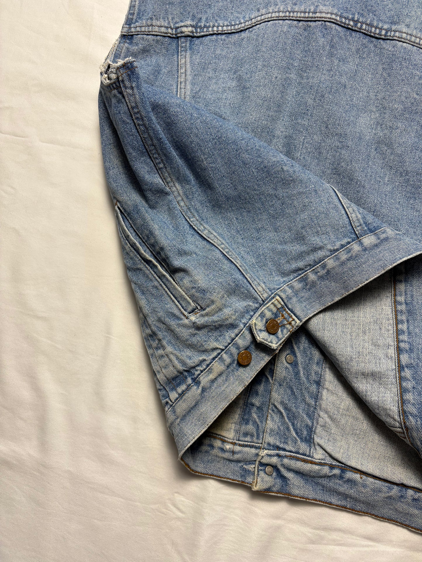 Diesel Industry 90s Cut-off Denim Jacket (XL)