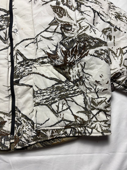 RealTree + Snow Camo 90s Reversible Chore Jacket (L)
