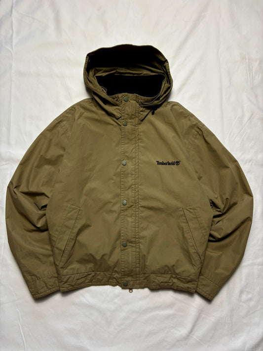 Timberland Weathergear 00s Khaki Green Canvas Jacket (S)