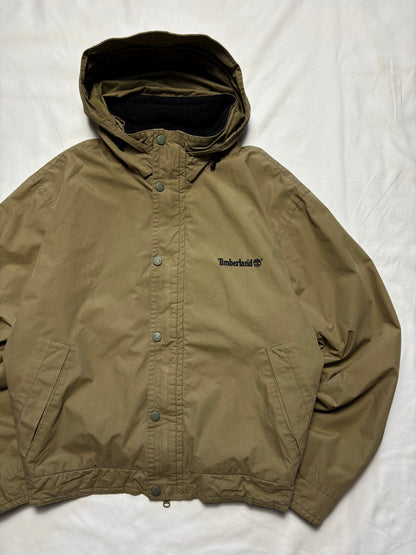 Timberland Weathergear 00s Khaki Green Canvas Jacket (S)