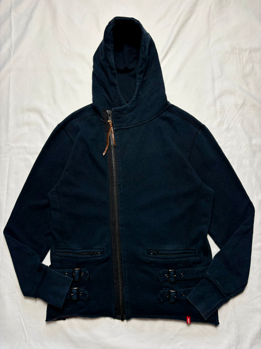 Levi's Red Tab 00s Belted Zip Up Hoodie (L)