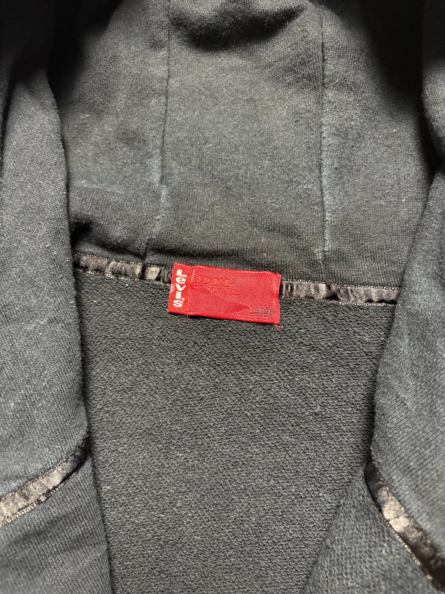Levi's Red Tab 00s Belted Zip Up Hoodie (L)