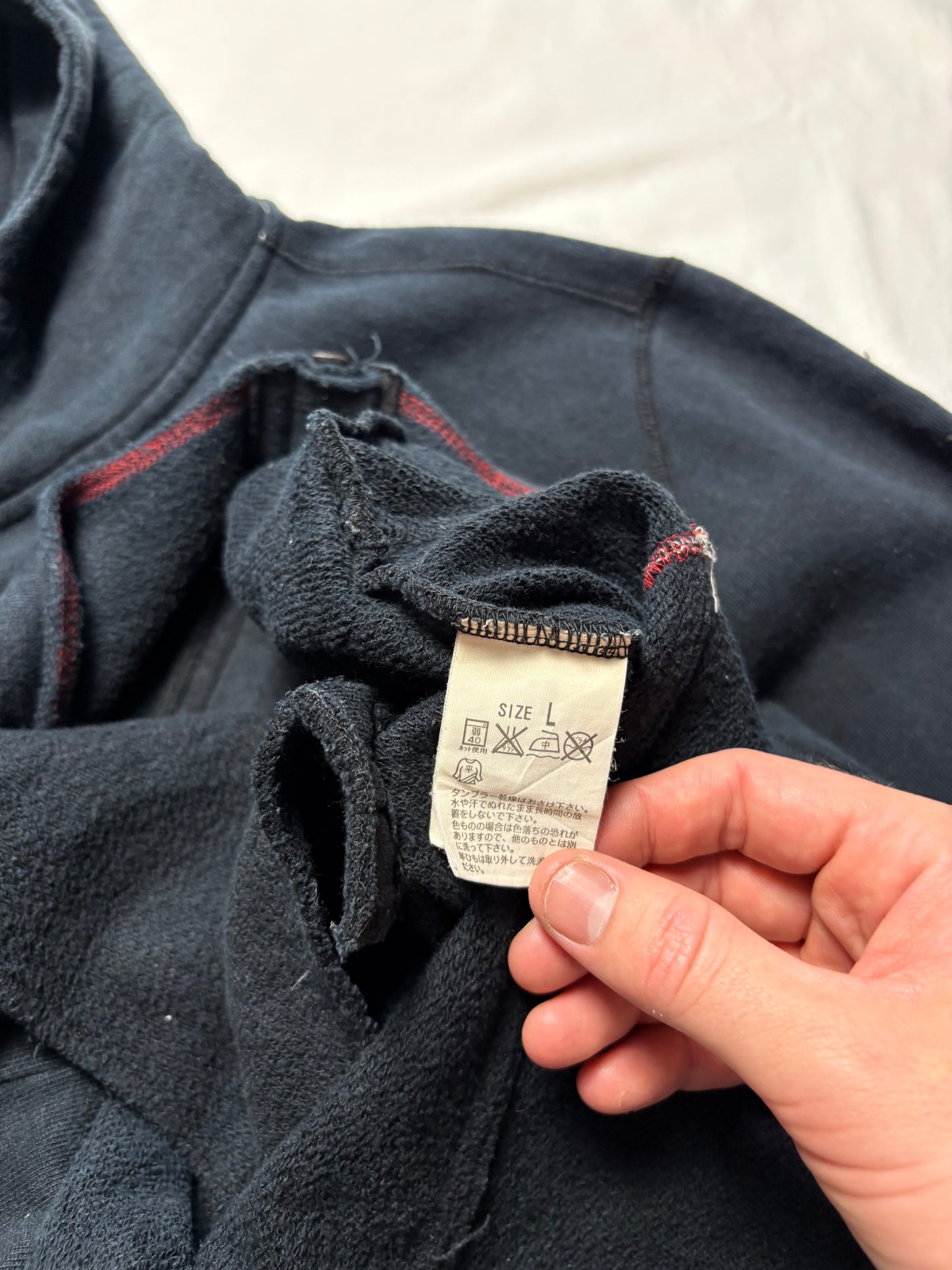 Levi's Red Tab 00s Belted Zip Up Hoodie (L)