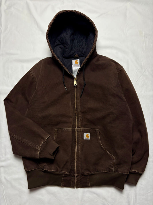 Carhartt Workwear 90s Brown Active Jacket (women's L)