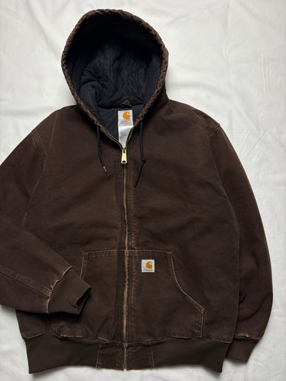 Carhartt Workwear 90s Brown Active Jacket (women's L)