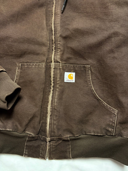 Carhartt Workwear 90s Brown Active Jacket (women's L)
