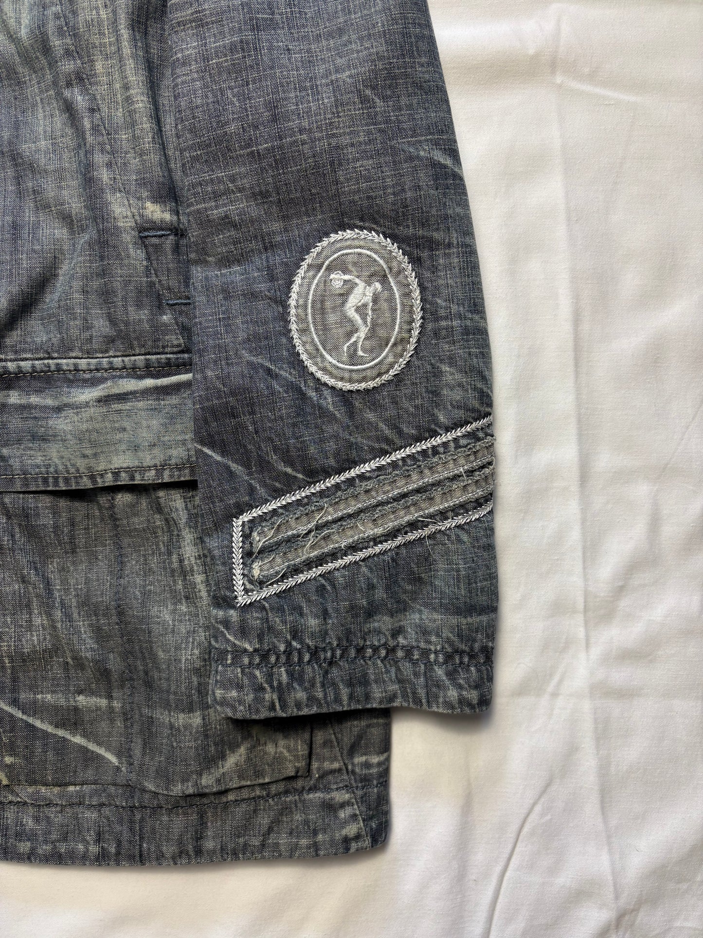 Vintage Diesel Industry Denim Field Jacket (women's L)