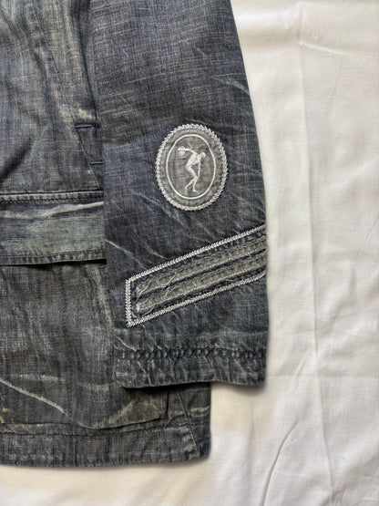 Vintage Diesel Industry Denim Field Jacket (women's L)