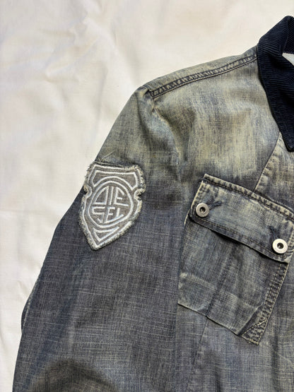 Vintage Diesel Industry Denim Field Jacket (women's L)