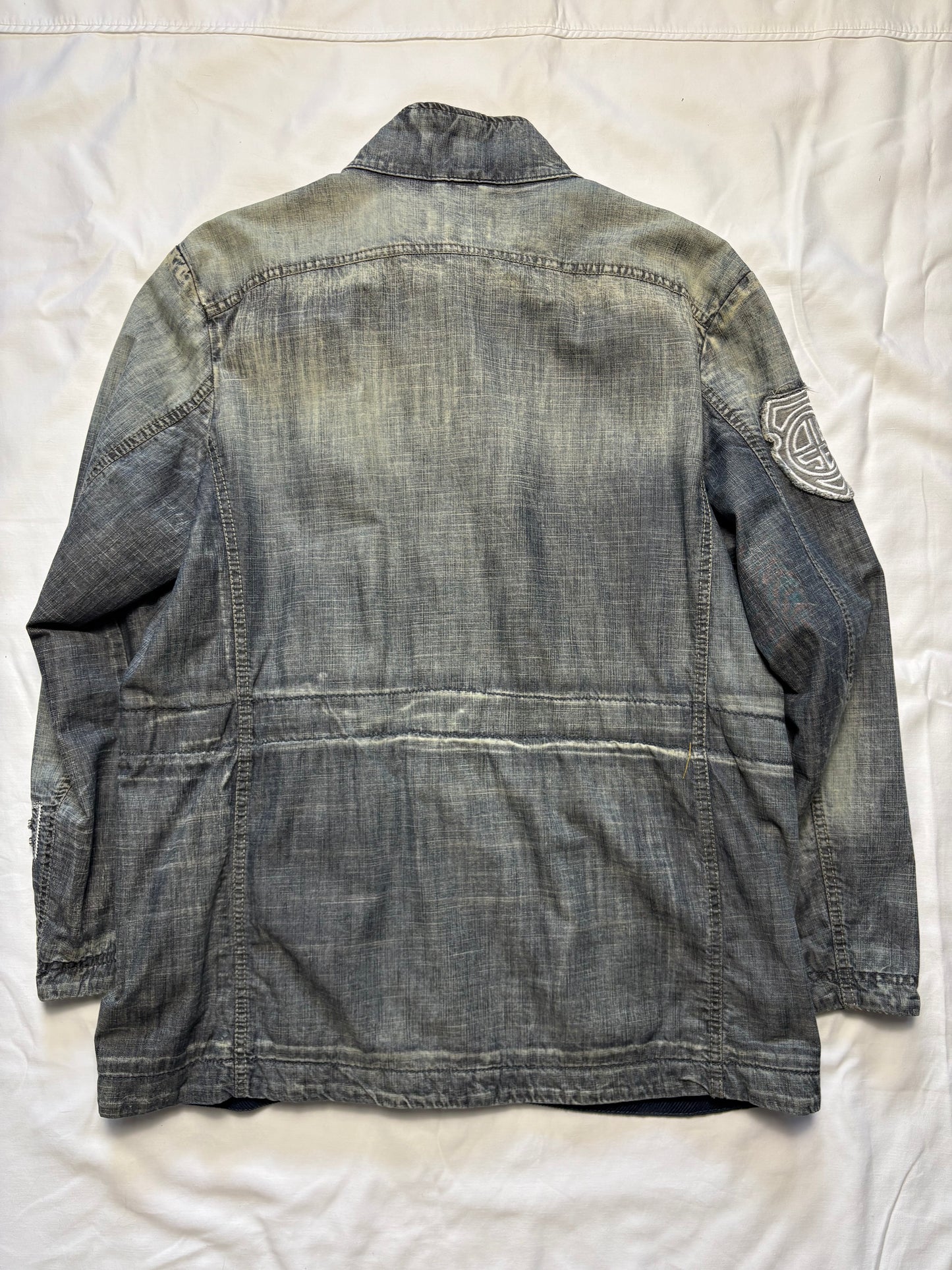 Vintage Diesel Industry Denim Field Jacket (women's L)