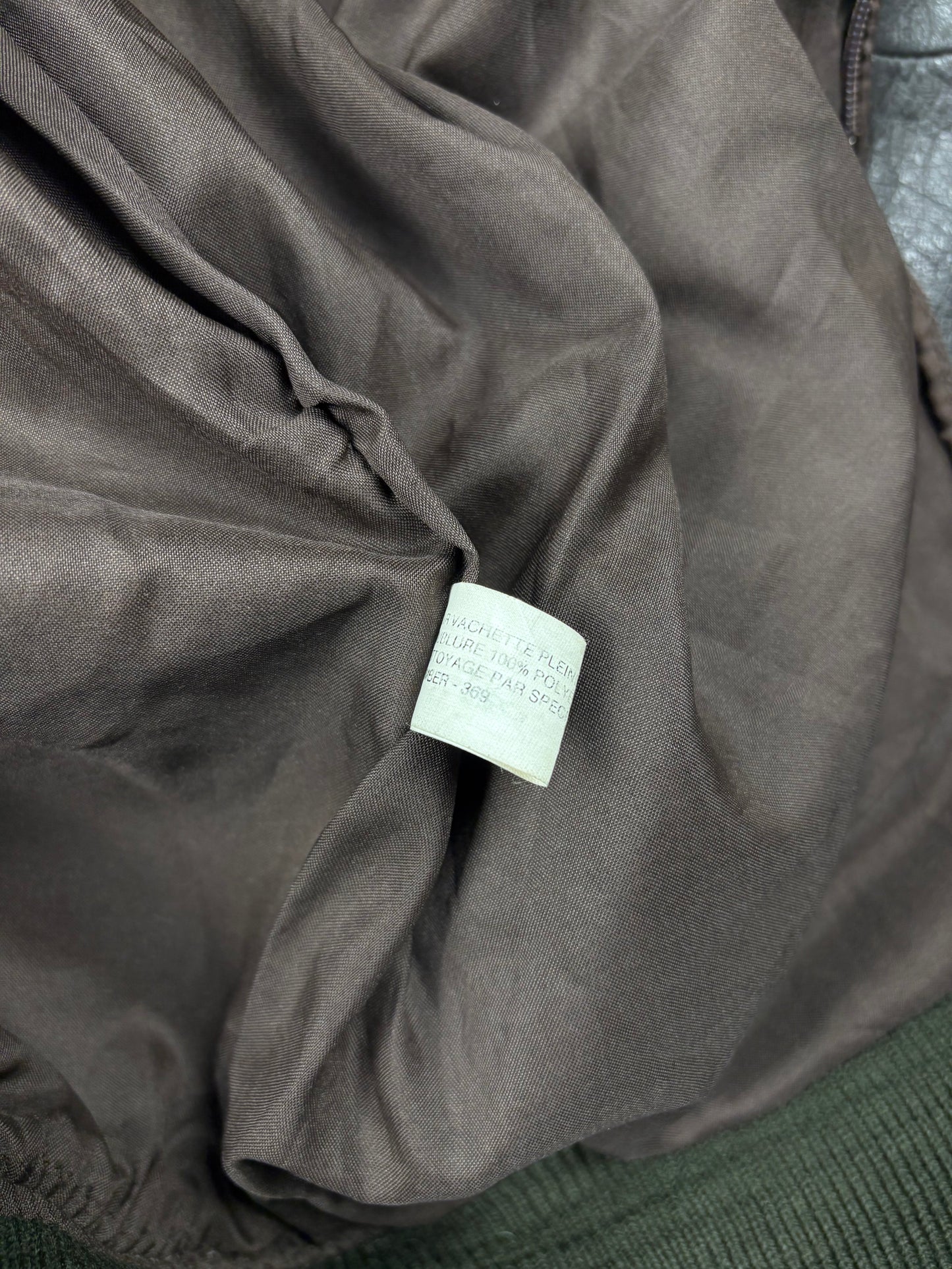 Vintage 1980s Aviation Leather A-2 Flight Jacket (L)