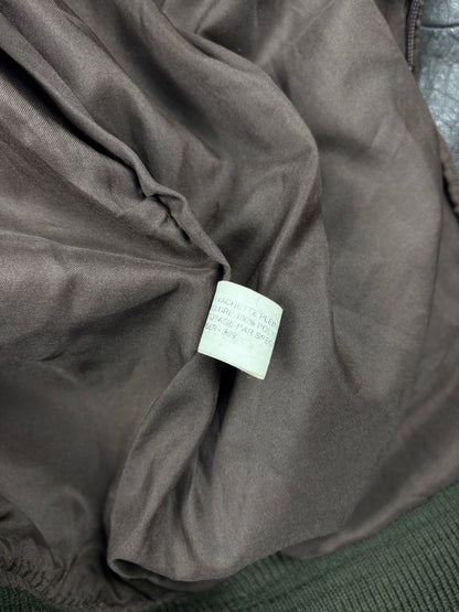 Vintage 1980s Aviation Leather A-2 Flight Jacket (L)