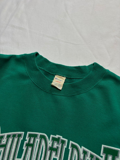 Philadelphia Eagles 90s Champion NFL Graphic Sweatshirt (L)