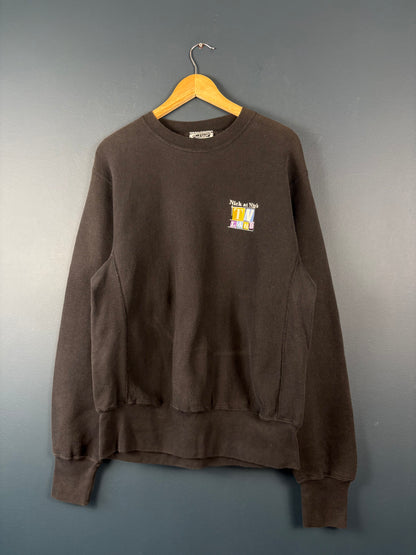 Vintage Nickelodeon at Nite 90s LEE Black Sweatshirt (M)
