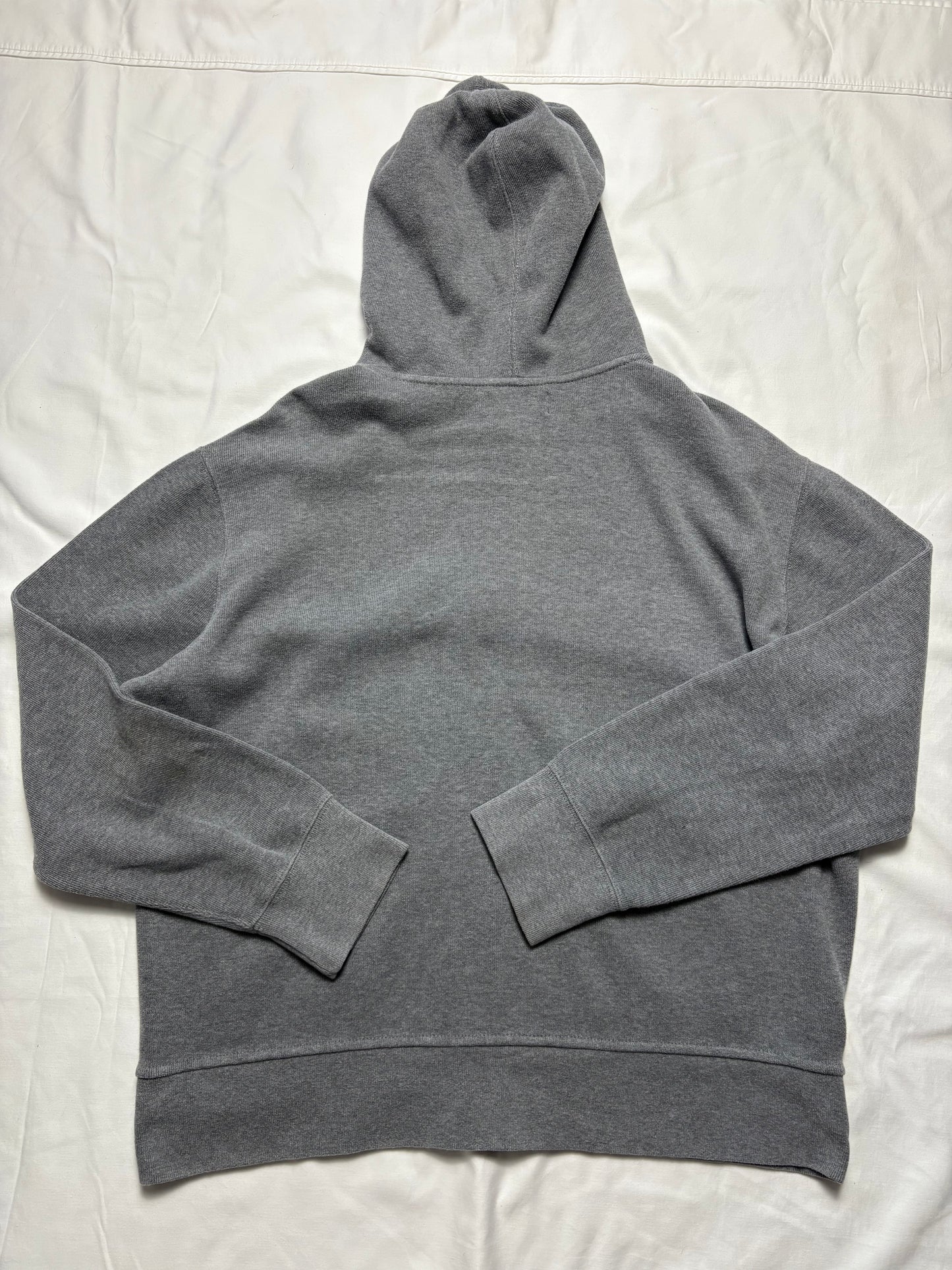 Ralph Lauren 00s Waffle Knit Double Zip Hoodie (XXL)