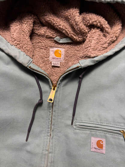 Carhartt Workwear 00s Teal Blue Active Jacket (women's L)
