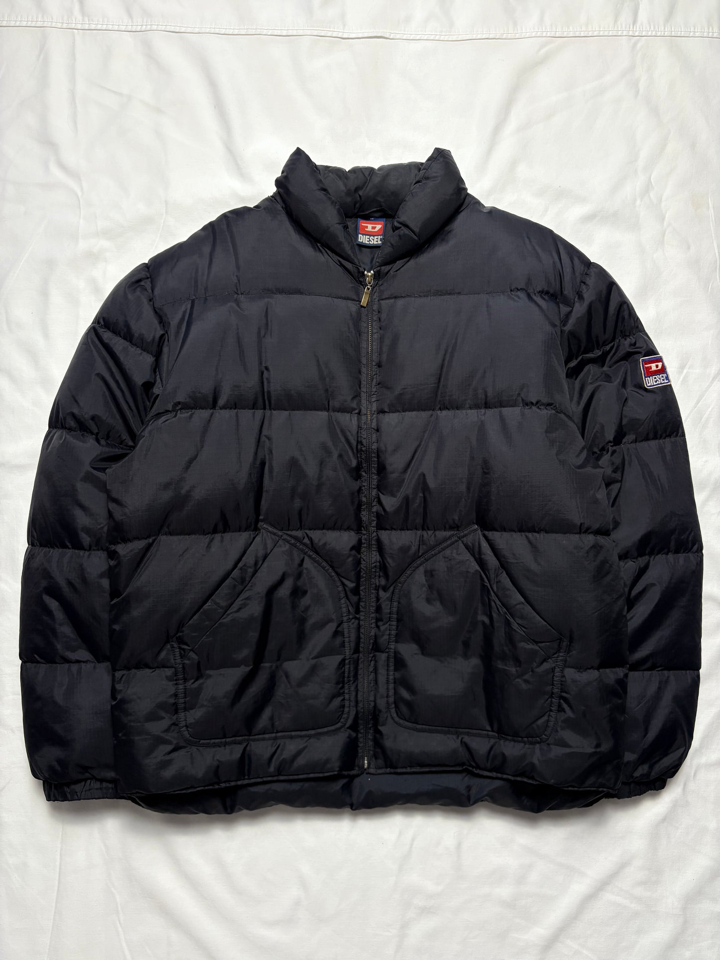 Diesel Industry 90s Patch Down Puffer Jacket (M)