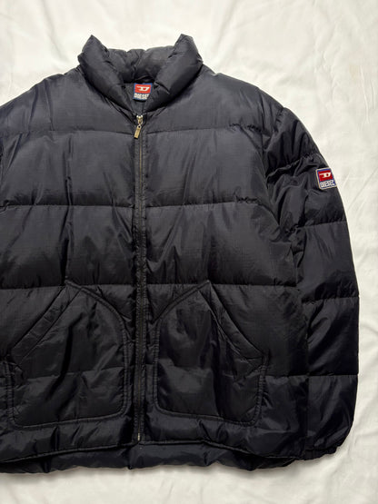 Diesel Industry 90s Patch Down Puffer Jacket (M)
