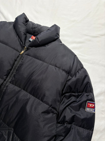 Diesel Industry 90s Patch Down Puffer Jacket (M)
