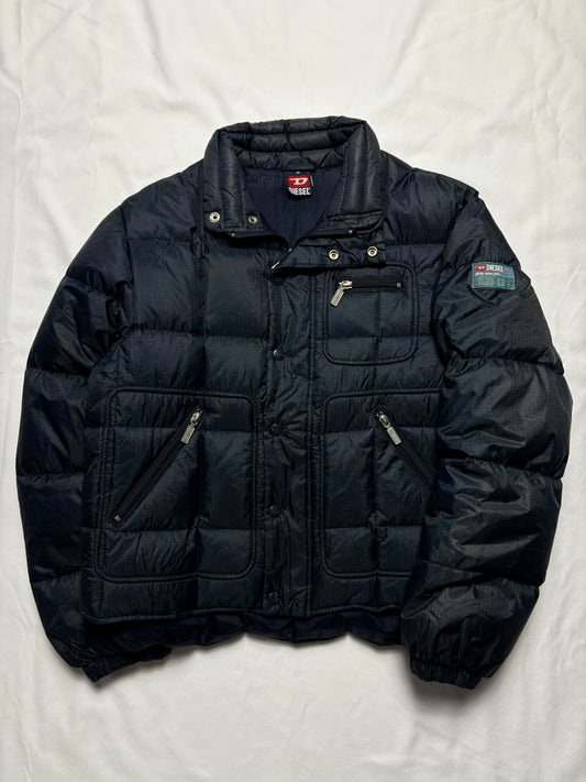 Diesel Industry 90s Goose Down Puffer Jacket (women's M)