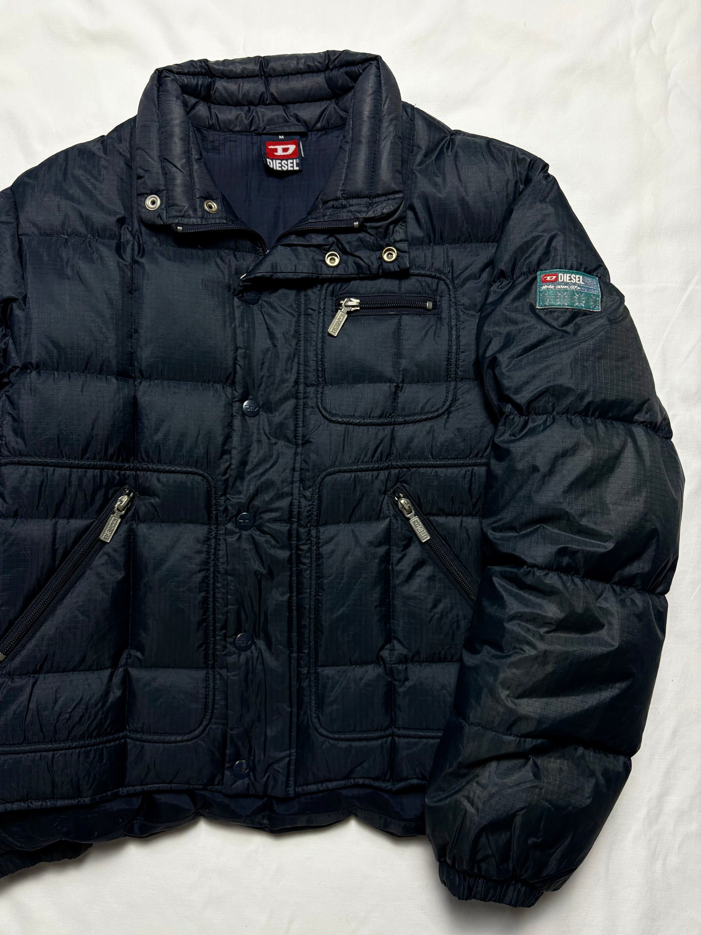 Diesel Industry 90s Goose Down Puffer Jacket (women's M)