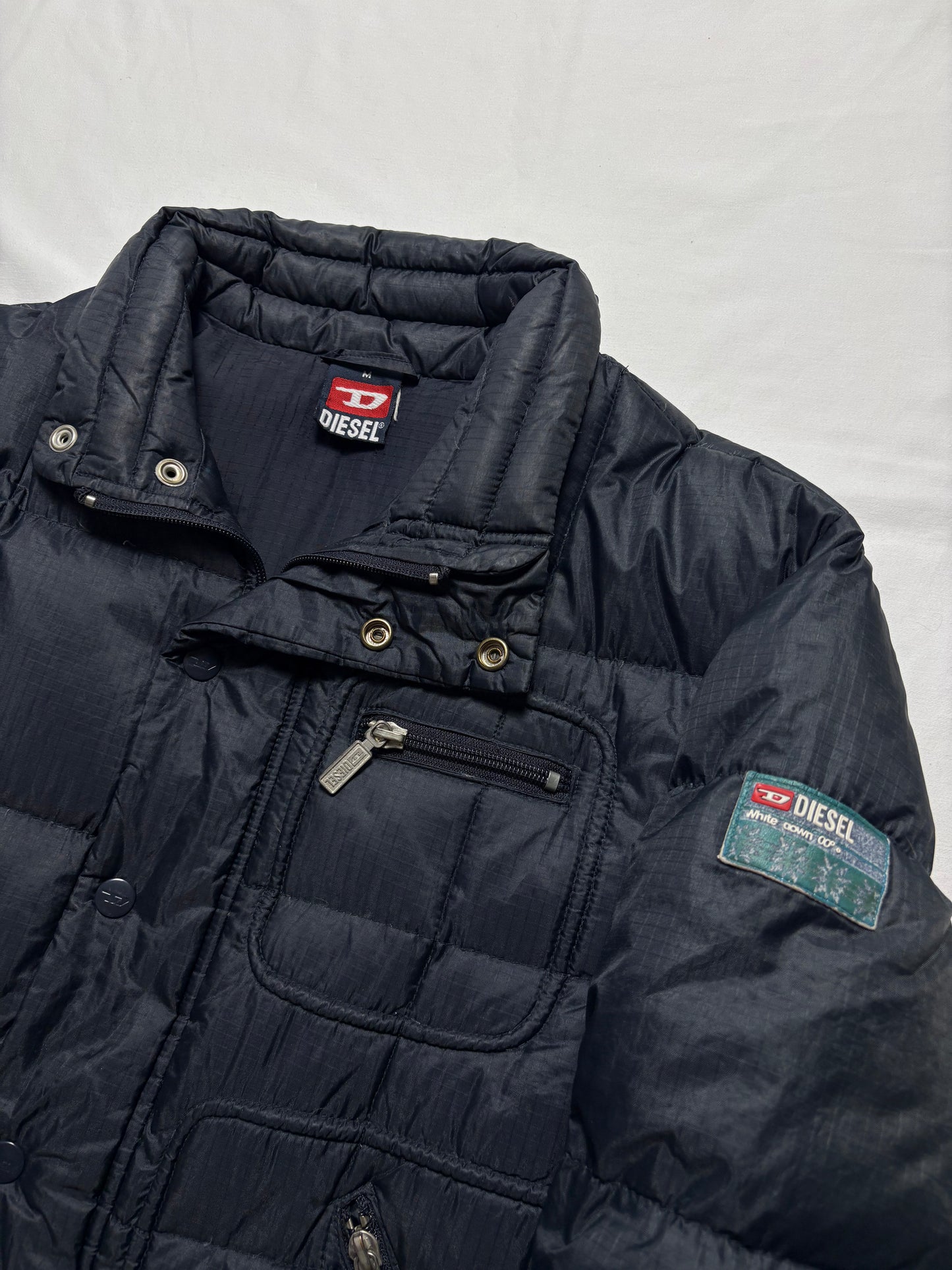 Diesel Industry 90s Goose Down Puffer Jacket (women's M)