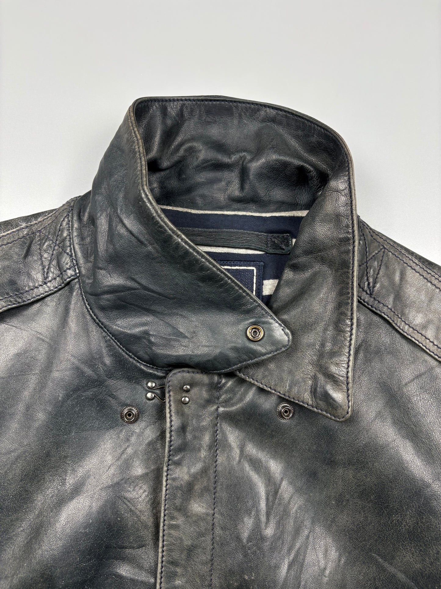 Vintage 1990s Roy Rodgers A-2 Leather Jacket (M)