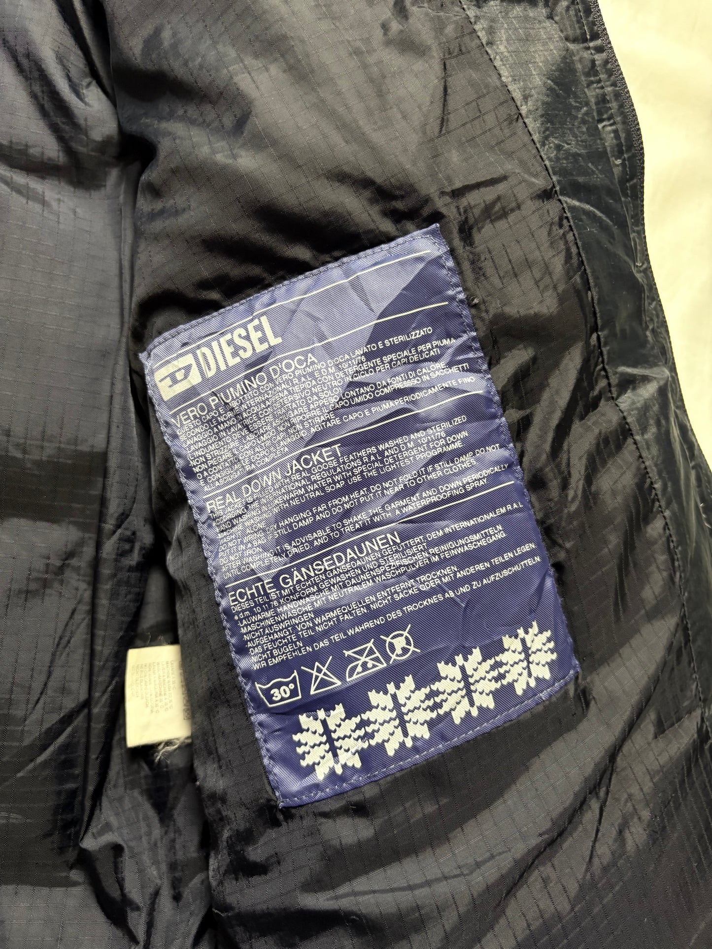 Diesel Industry 90s Goose Down Puffer Jacket (women's M)