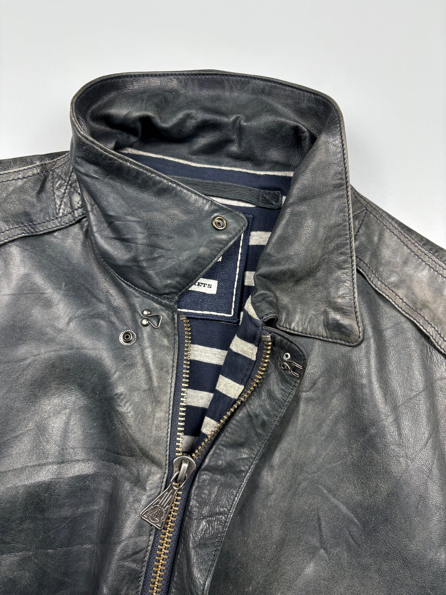 Vintage 1990s Roy Rodgers A-2 Leather Jacket (M)