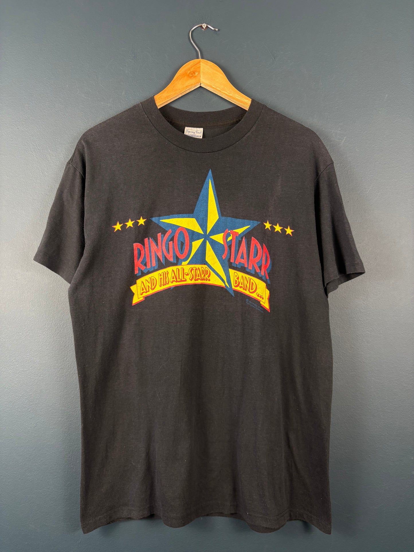 Vintage 1989 Ringo Starr Black Tour T-shirt (XL)