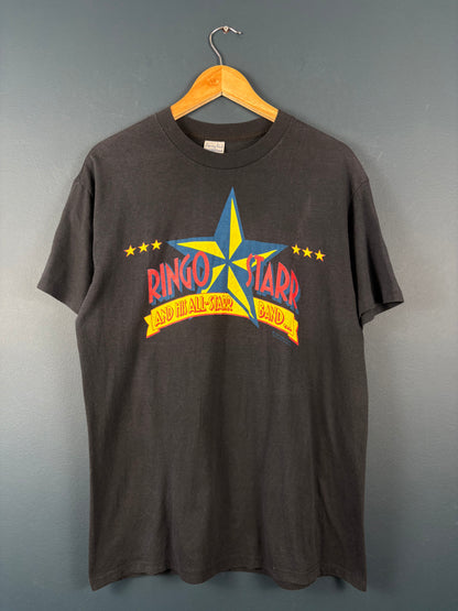 Vintage 1989 Ringo Starr Black Tour T-shirt (XL)