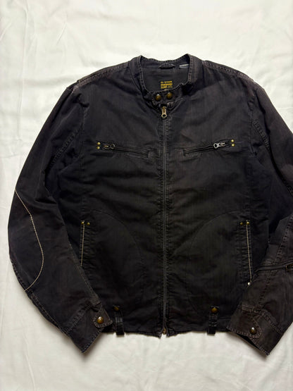 G-Star Racing 00s Technical Canvas Motorcycle Jacket (L)
