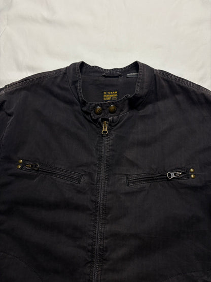 G-Star Racing 00s Technical Canvas Motorcycle Jacket (L)