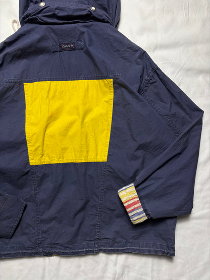 Vintage Gant Technical Hardwear Wax Anorak (M)