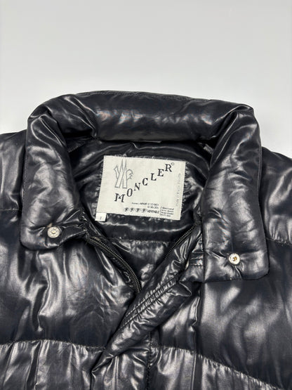 Vintage 1980s Moncler Grenoble Black Down Jacket (1/M)