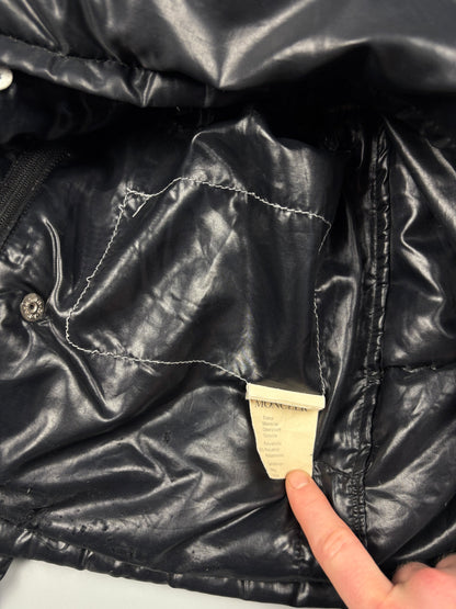 Vintage 1980s Moncler Grenoble Black Down Jacket (1/M)