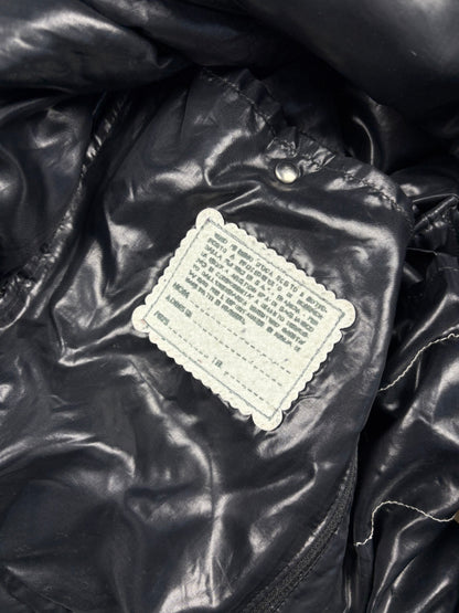 Vintage 1980s Moncler Grenoble Black Down Jacket (1/M)